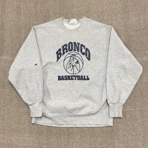 Vintage Bronco Basketball sweatshirt mens XL Gray 1990s LEE NCAA USA UNI